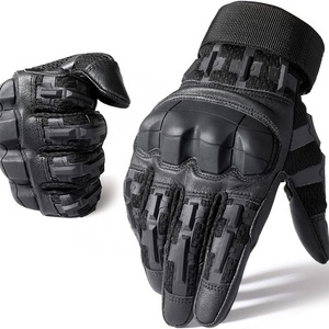 2023 New tactical touchscreen gloves tactical shooting rubber knuckle gloves tactical full finger motorcycle combat Glove