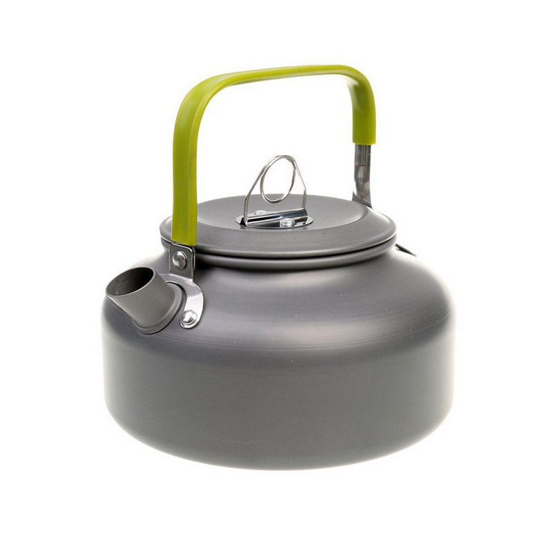 Portable outdoor picnic cooking kettle 0.8L camping teapot hiking camping coffee kettle pot