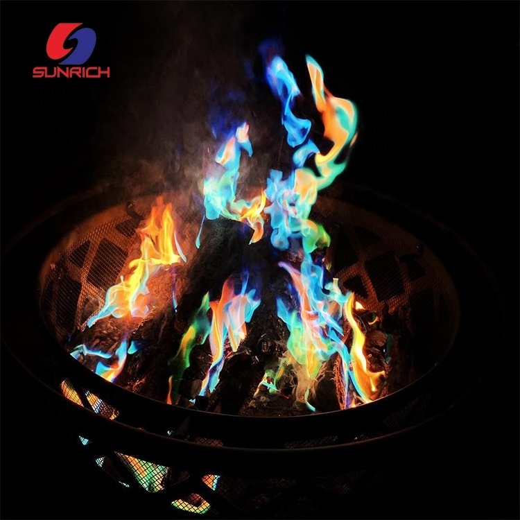 color fire mystical fire magic sticks art magic fire with kraft paper bag packing