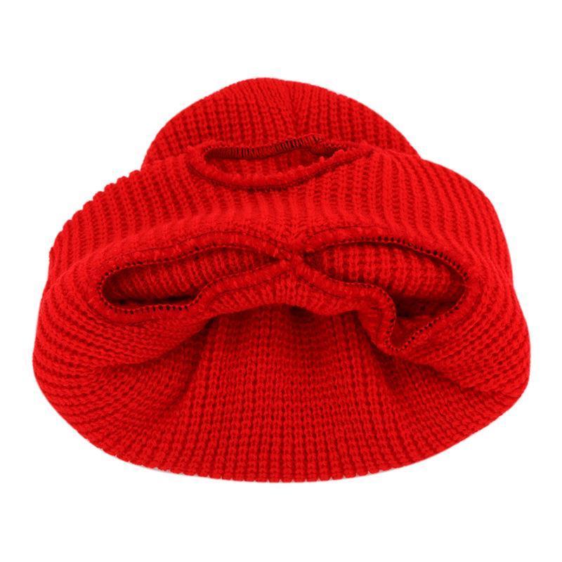 Winter Man Women Knitted Hat 3 Hole 1 Hole Designer Ski-mask beanie High Quality Balaclava Motorcycle Full Face Custom Ski Mask