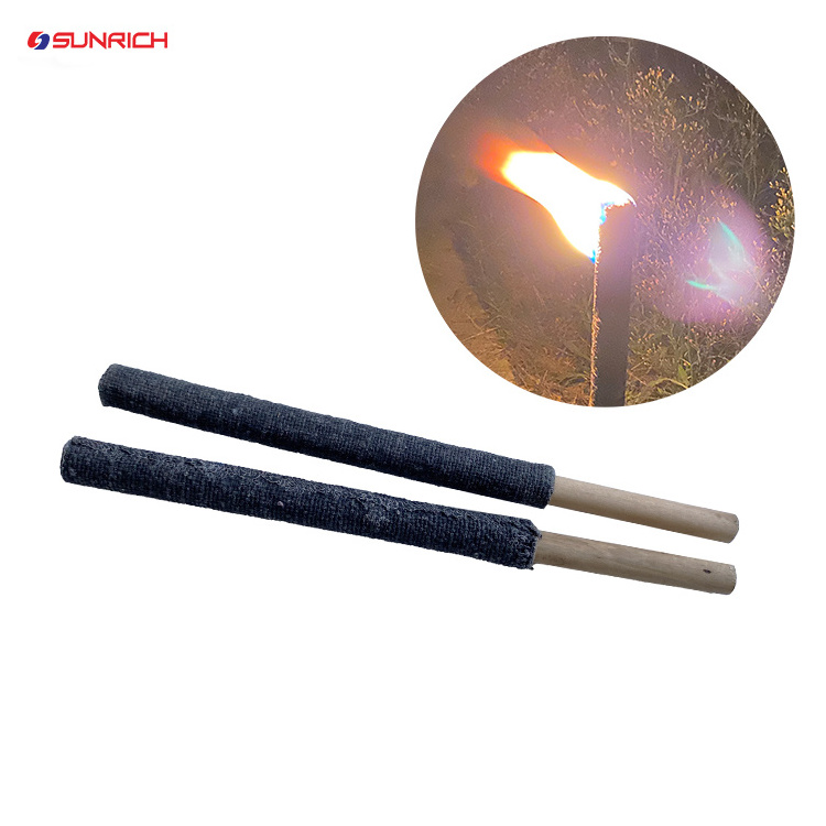 Sunrich   Wax Torches with  Hiking camping fire  wax torch candle