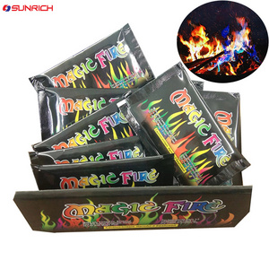 15g mystical fire magic tricks color fire wood bring magic fire