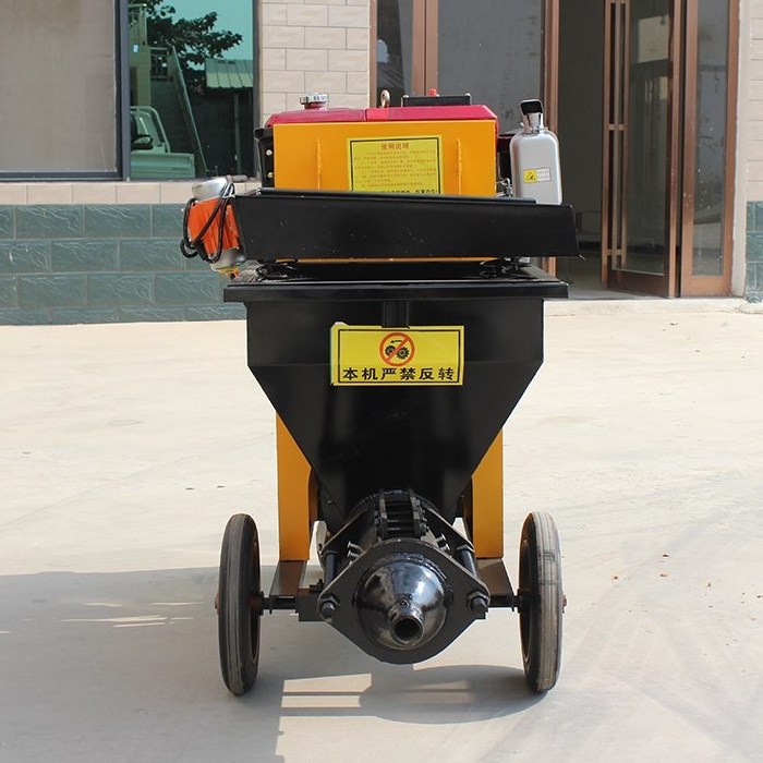 Concrete Mortar Spray/Spraying Plastering Machine Diesel model Shotcrete Machine for sale