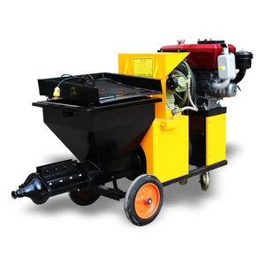 Concrete Mortar Spray/Spraying Plastering Machine Diesel model Shotcrete Machine for sale