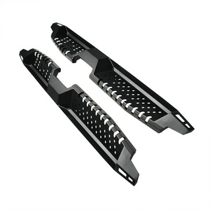 Steel Alloy 4x4 Pickup Truck Car Black car Side Steps universal for SUV Car