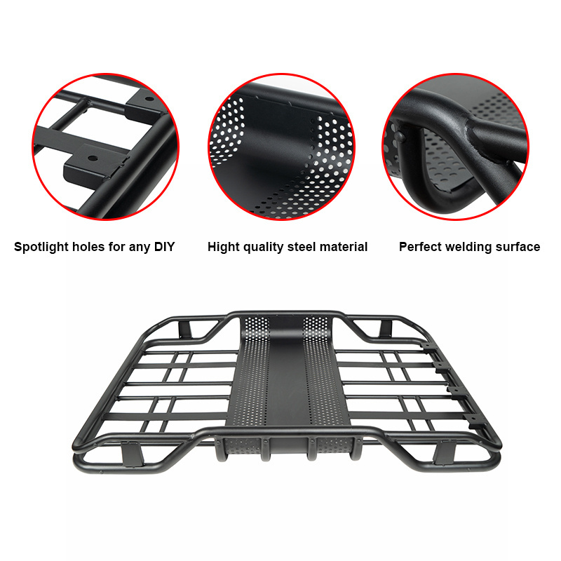 Hot product gutter mount roof rack  roof rack 4X4 crossbar for car roof rack for Audi a6