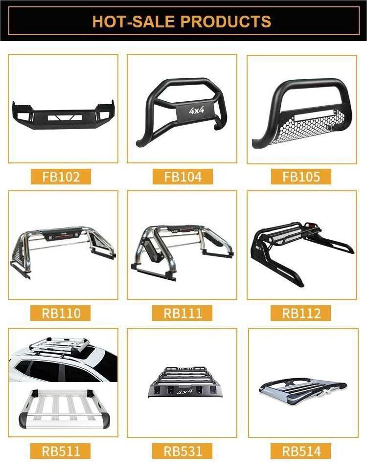 Stainless steel 201 4x4 car front bumper universal Front Grill Guards accessories car front bumper