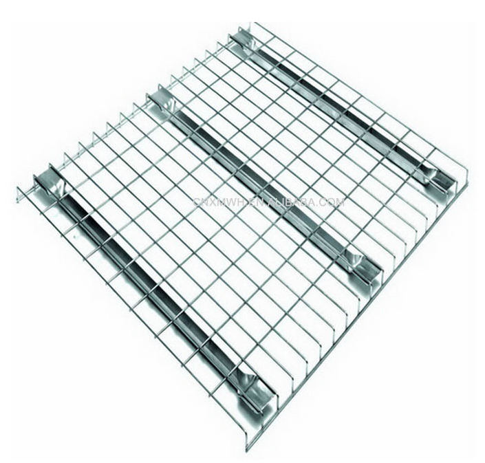 Industrial Versatile Warehouse Racking Storage Pallet Rack Galvanized Wire Mesh Decking Heavy Duty Garage Shelving Metal Shelves