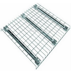 Industrial Versatile Warehouse Racking Storage Pallet Rack Galvanized Wire Mesh Decking Heavy Duty Garage Shelving Metal Shelves