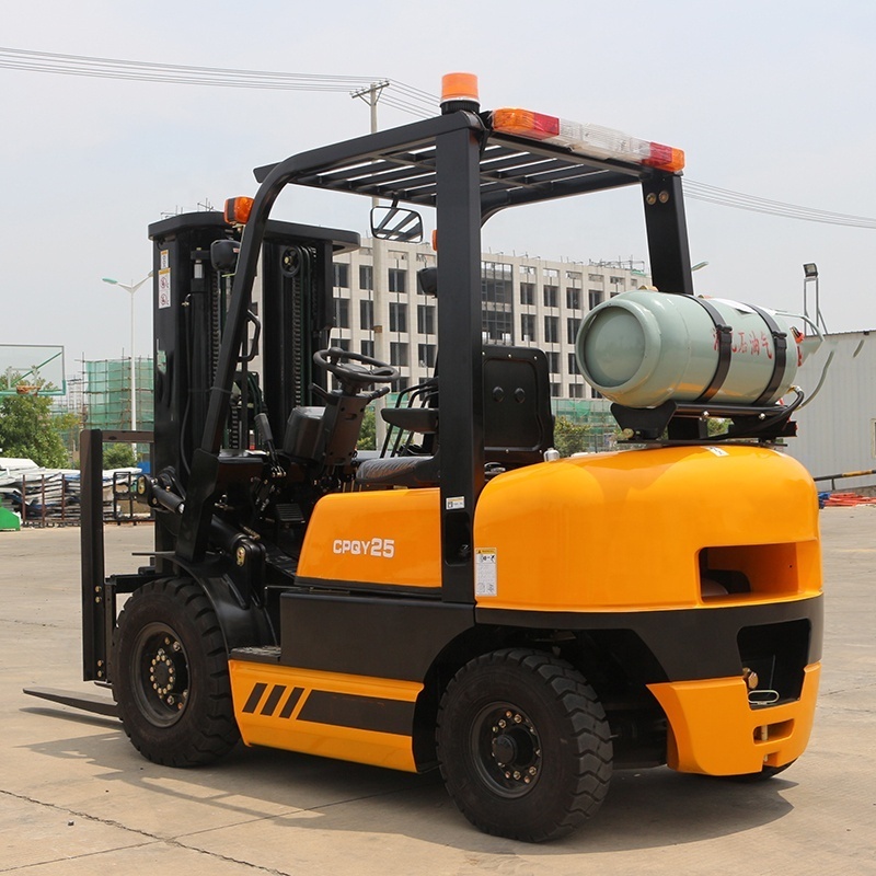 LPG Propane Gasoline with EPA Certification for USA market 1.5ton 2ton 2.5ton 3ton  LP Gas forklift truck