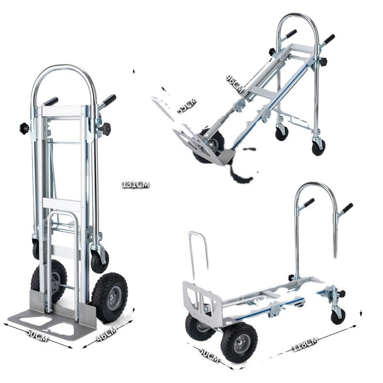 Aluminium Telescoping Folding Multi-function Hand Trolley with CE Certification