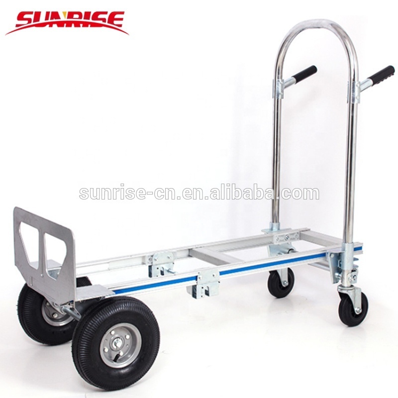 Aluminium Telescoping Folding Multi-function Hand Trolley with CE Certification