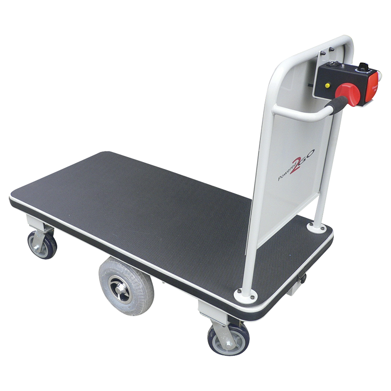 Electric Flat Pallet Pull Truck China Iron And Steel Workshop Transports Four Wheel Electric Wagons