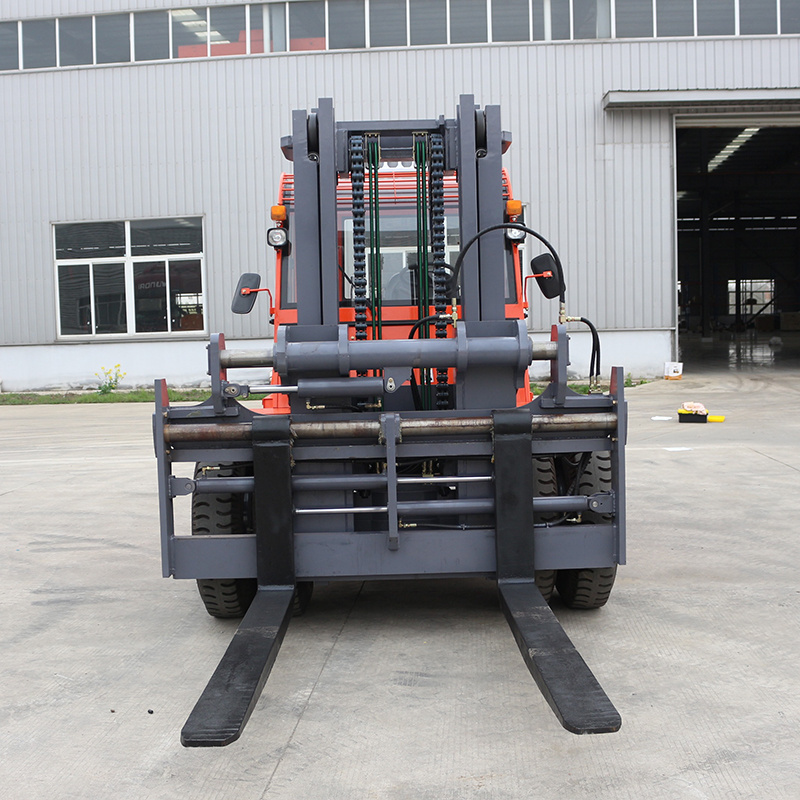 Factory directly sale big montacargas heavy duty diesel forklift diesel 12- 16 ton carretilla elevadora with fork positioner