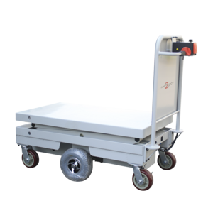 Electric Flat Pallet Pull Truck China Iron And Steel Workshop Transports Four Wheel Electric Wagons