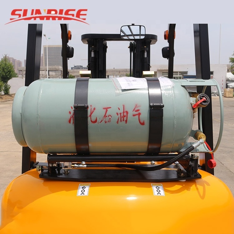 LPG Propane Gasoline with EPA Certification for USA market 1.5ton 2ton 2.5ton 3ton  LP Gas forklift truck