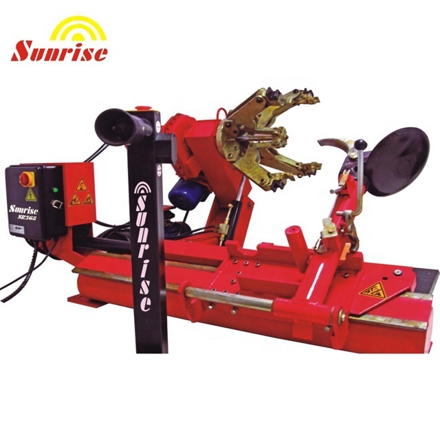 Semi-automatic universal truck tire changer 14