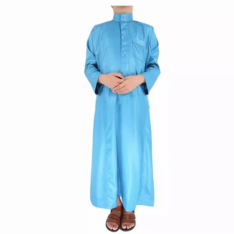 High Quality Islam Arab Children's Muslim Clothing al haramain Robe  Saudi Arabic  Style  Thobe Haramain Jubba