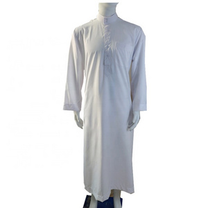 Al-Mumbais Brand label Thobe Islamic men Clothing Robe Thawb jubbah