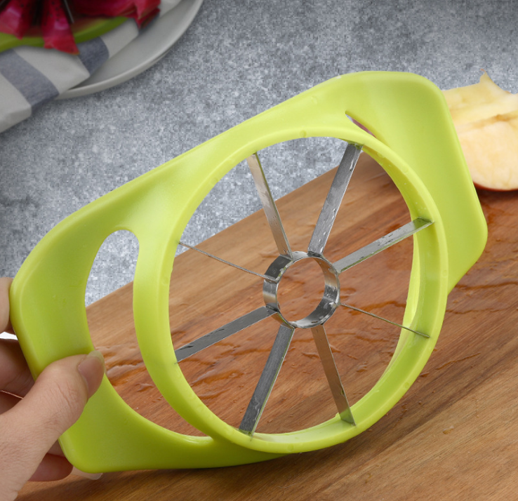 Stainless Steel Apple Chopper Fruit Cutter Corer Salad Peeler Slicer With Easy Handle Multifunctional Kitchen Gadget Tool