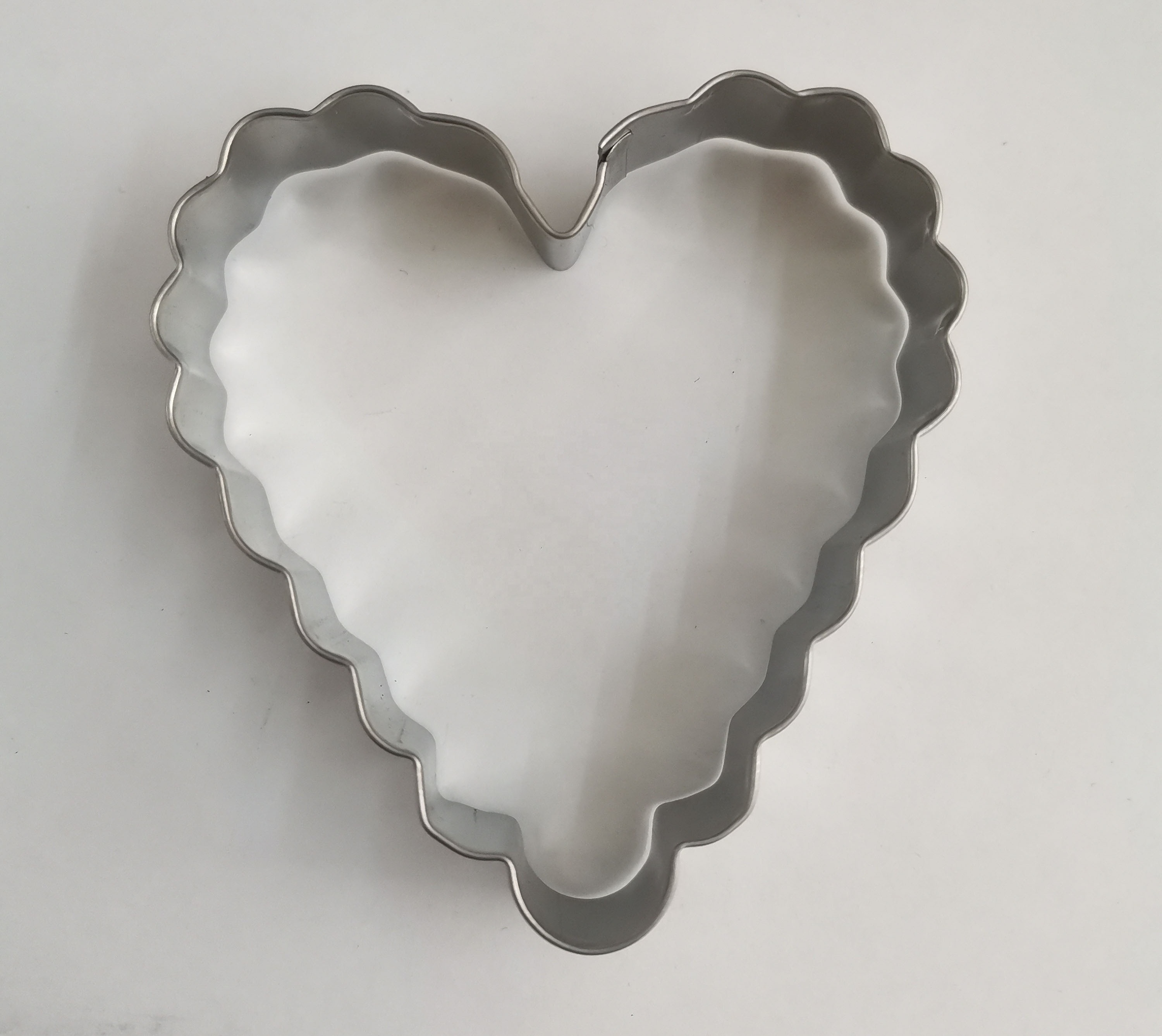 Large Wave Heart Cookie Cutter Stainless Steel Biscuit Cake Fondant Pancake DIY Baking Mold