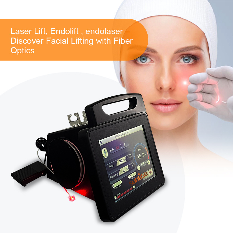 Non-Surgical Best Face and Body facelift Laser Lifting face treatment Facial Sculpting 1470nm Laser