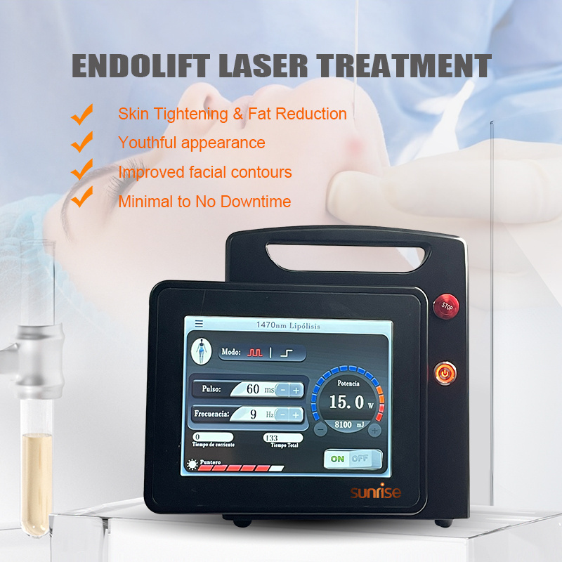 Non-Surgical Best Face and Body facelift Laser Lifting face treatment Facial Sculpting 1470nm Laser