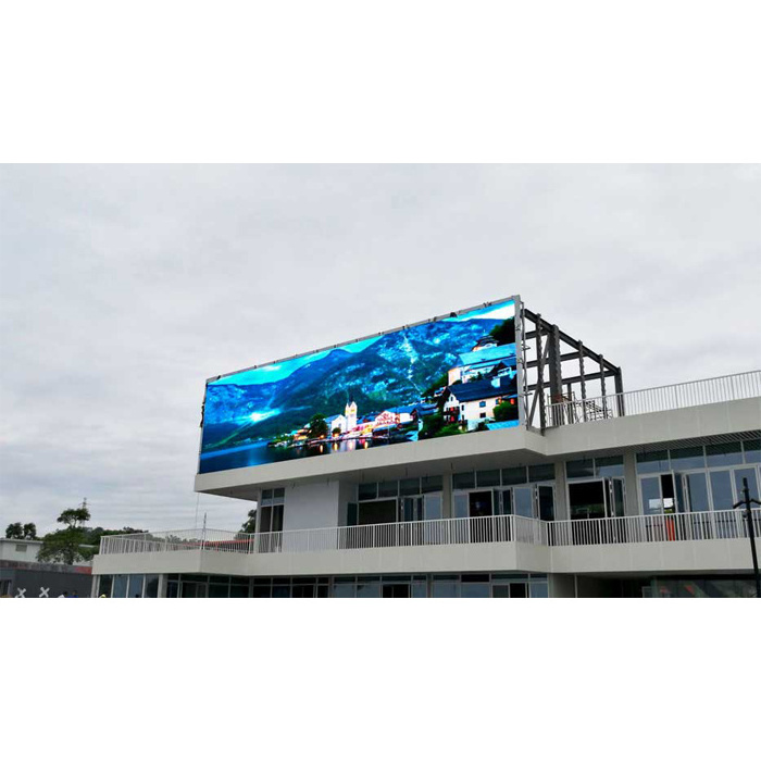 CE commercial outdoor advertising electronic P10 energy saving ad big led screen display billboards