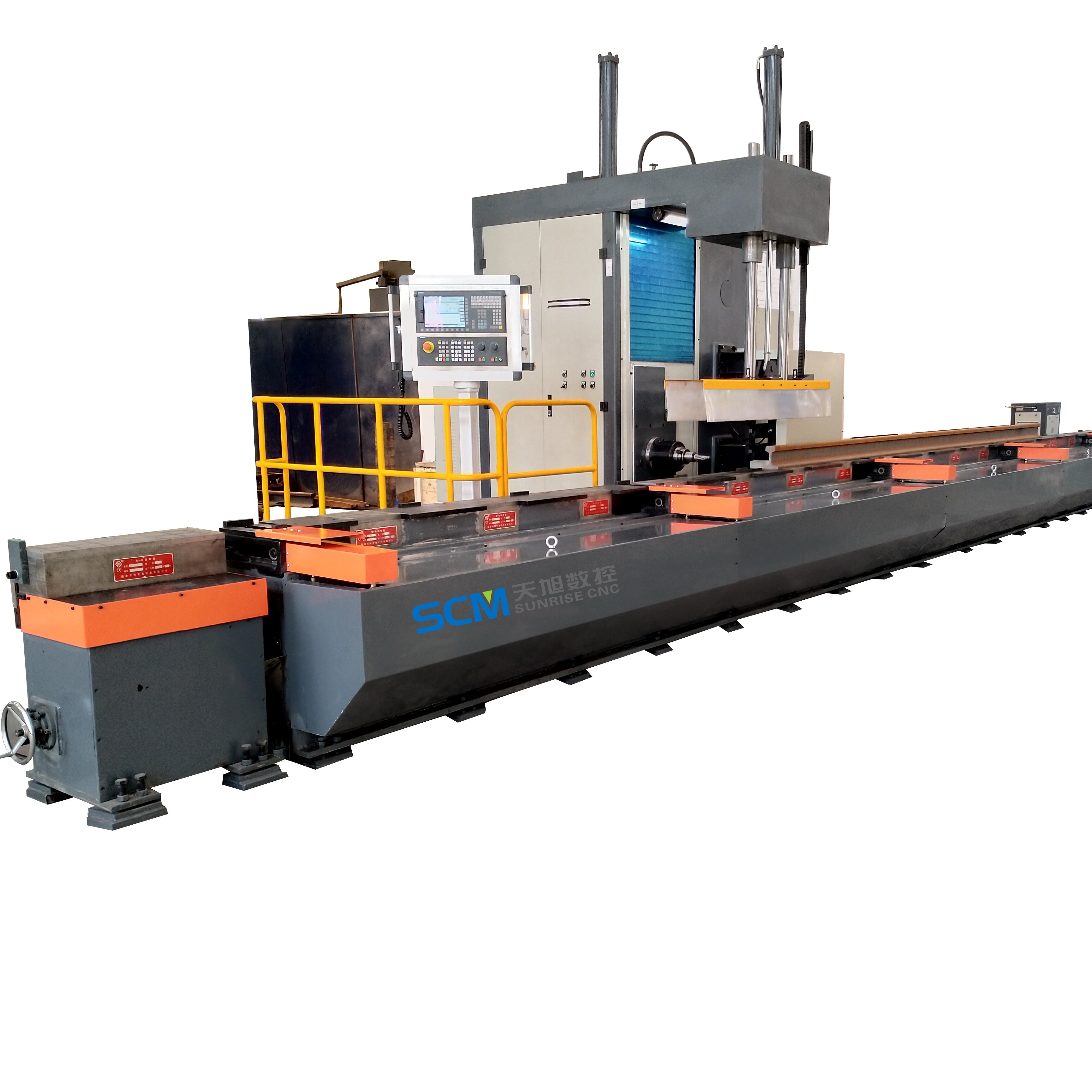 TRDL  High Speed Rail Drilling Machine CNC Plate Horizontal Drilling Machine For Railway