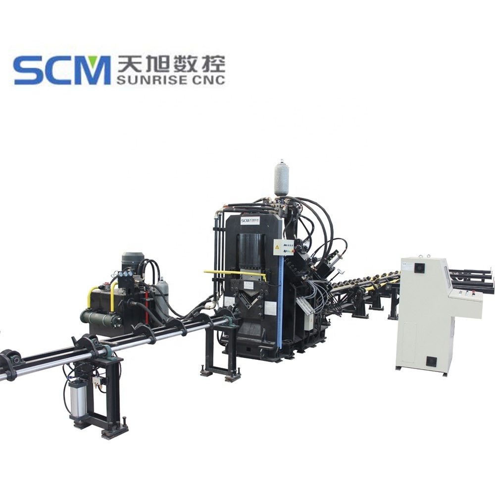 CNC Angle iron Punching Cutting Machine