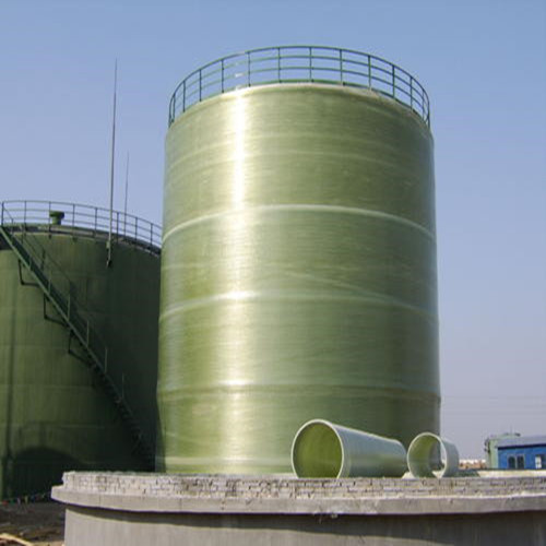 Filament winding FRP HCL storage tank acid tank fiberglass horizontal tank