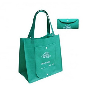 Non Woven Gift Bag PP Non Woven Christmas Gift Bags With Button Closure