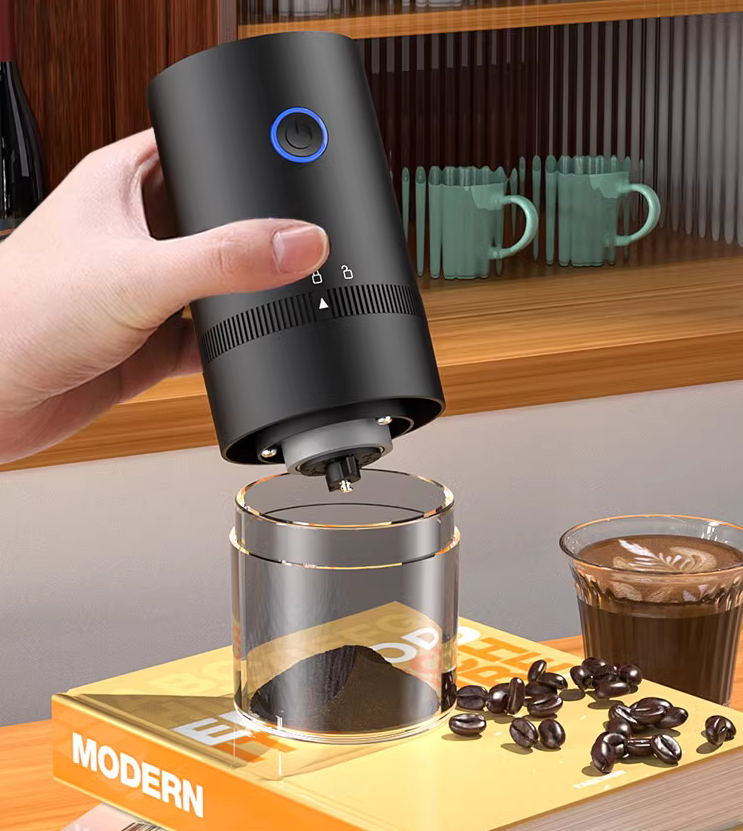 electric Coffee Grinders auto Coffee Bean Grinder battery operated Coffee Mill Ceramic Burrs Pills Machine Grinders