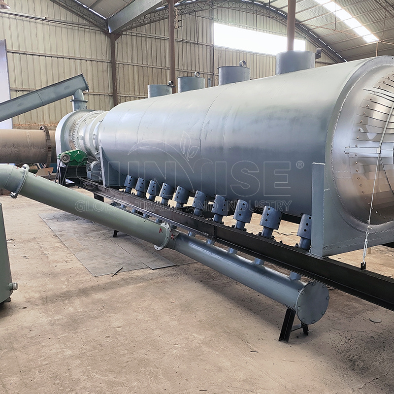 Retorting Biochar Production Equipment Charcoal Carbonization Kiln