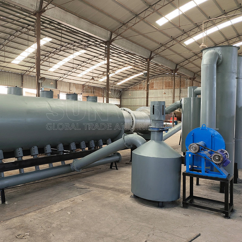 Wholesale Biochar Production Equipment Making Machine For Soil Amendment