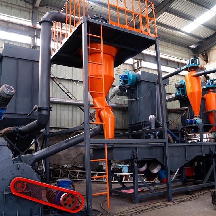 500 Kg/h Lithium Cell Battery Crushing Recycling Machine Lithium Ion Battery Recycling Plant