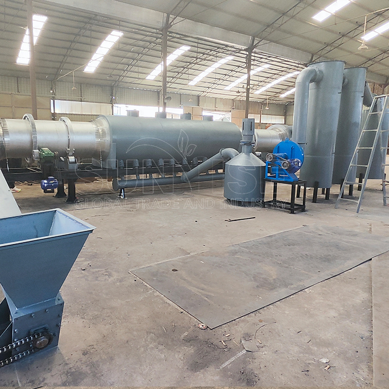 Wholesale Biochar Production Equipment Making Machine For Soil Amendment