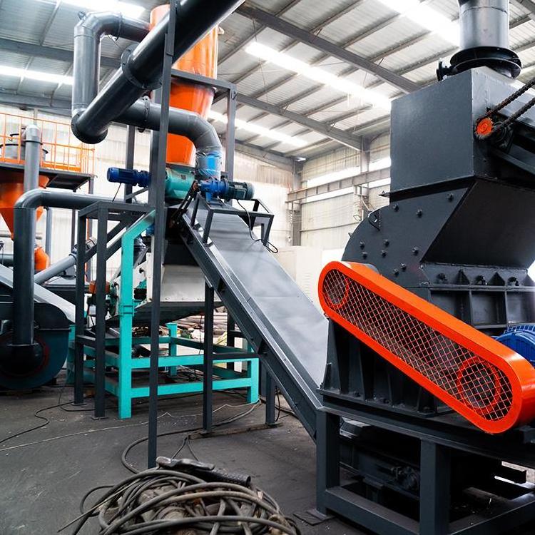 500 Kg/h Lithium Cell Battery Crushing Recycling Machine Lithium Ion Battery Recycling Plant