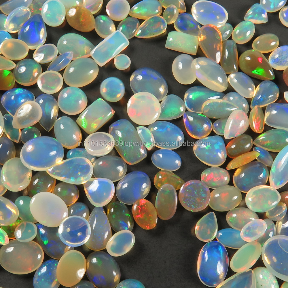 Cabochon Oval, Round, Pear, Marquise Cut Opal Stone Natural Loose Gemstone Manufacture Color Play or Fire Multi Color OPAL0003