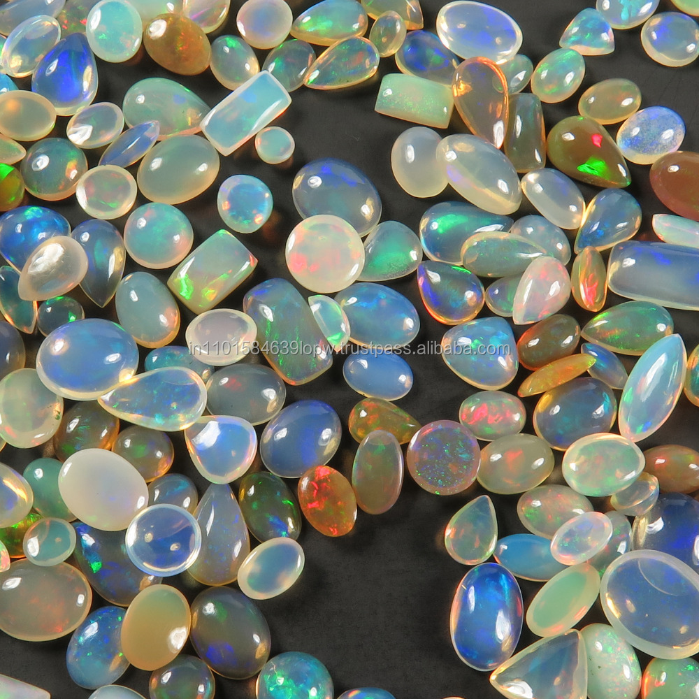 Cabochon Oval, Round, Pear, Marquise Cut Opal Stone Natural Loose Gemstone Manufacture Color Play or Fire Multi Color OPAL0003