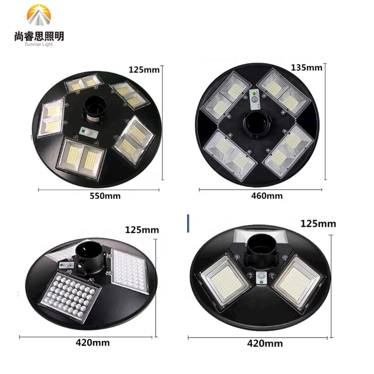 waterproof bulb Factory price round solar led light for wholesales