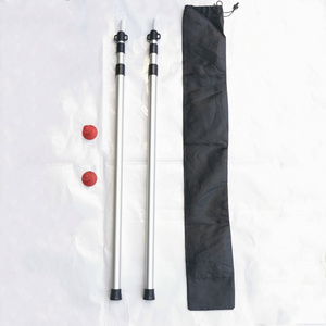 56640D#Adjustable Aluminium Tent Poles Telescopic Tent Poles for Shelter, Hammock, Rainfly, Awning