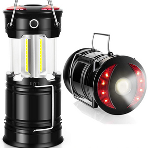 New Arrival Extendable 2 in 1 Battery Operated COB Led Camping Lantern For Emergency