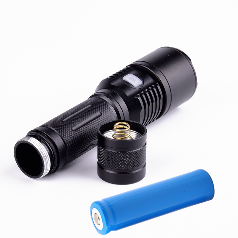 New Item High Power 1200LM Handheld Rechargeable Torch Light Super Bright Zoom Tactical Led Flashlight