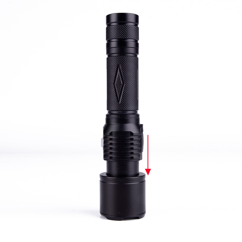 New Item High Power 1200LM Handheld Rechargeable Torch Light Super Bright Zoom Tactical Led Flashlight