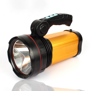 Super Bright COB Led Rechargeable High Power Explosion Proof Outdoor Led Hand Lamp Searchlight With Power Bank