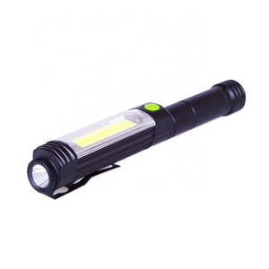 New arrival High Power XPE And 5W COB Worklight Pen,portable Handheld magnetic inspection work light for car repair emergency