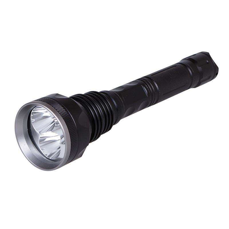 Factory Supplier High Power Long Range Aluminum Handheld Torch Light Rechargeable Super Bright Tactical Flashlight For Outdoor