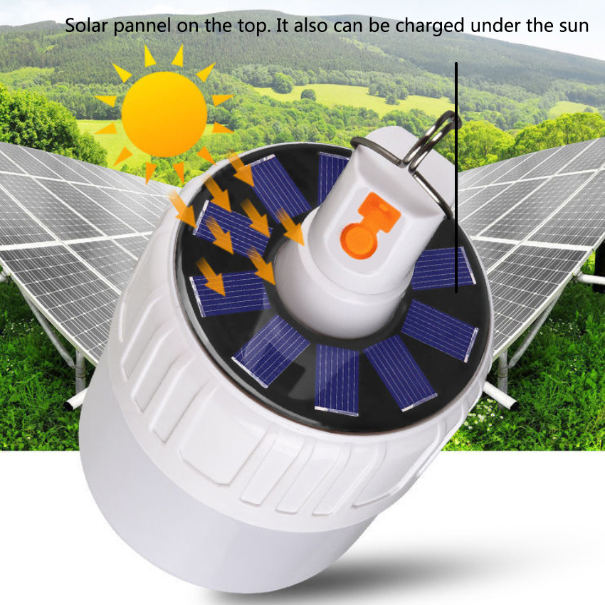 Portable Rechargeable 9W Emergency Solar Led Camping Lantern Waterproof Led Camping Lamp