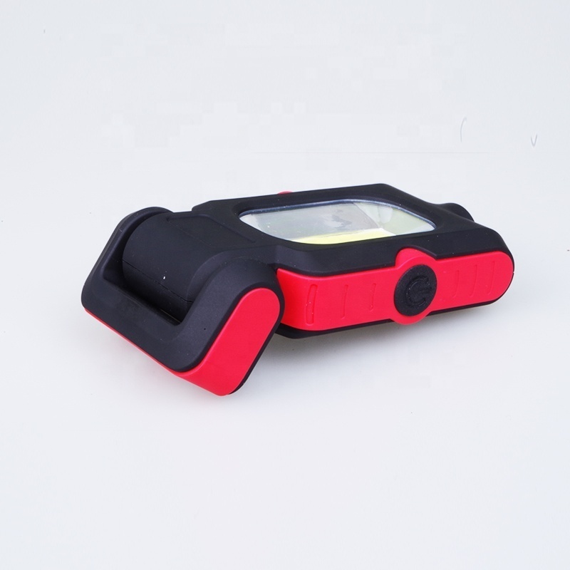 Promotional 3W COB Led Work Lamp With Flexible Base Battery Operated Led Work Light For Car Repairing